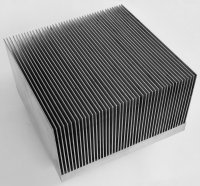 Radiator Module Putere SSR IGBT Punti din Aluminiu RAD510 200x200x110mm