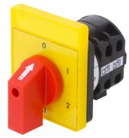 Comutator Rotativ  5 Pozitii 0-1-2-3-4 cu 1 cama 16A 690V 5.5KW AC1 T6015