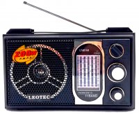 Radio  cu Alimentare Priza sau Baterii FM - MW - 9xSW Leotec LT-801AR