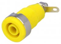 Borna Banana Mama Panou BS300YEL Galbena pentru Alimentator Baterie Multimetru