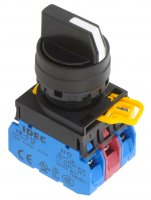 Buton Comanda Panou Rotativ 3 Pozitii stabile 3 Contacte NC+2NO ON-ON-ON IP65 YW1S3E21