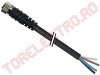 Cablu de Conectare cu Mufa  M8 4 Pini Cablu  5m pentru Senzori de Proximitate Inductivi si Capacitivi CSM845L