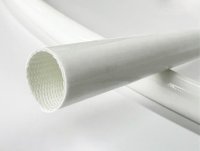 Tub Varnis Termorezistent din Fibra de Sticla si Silicon Alb  0.8mm 250*C SWH44K008 - rola 300m
