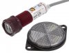 Senzor de Proximitate Optic cu REFLEXIE pe filet M18 NPN NO-NC Reglabil Distanta 0...3m Alimentare 10...30Vdc Cablu 2m clasa IP66 WORNPW1