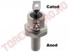 Diode Redresoare > Dioda de Putere   25A 1600V cu Anod la Surub M5 D25N1600-AS
