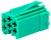 Conectoare Mufe si Pini > Corp Mufa Mini Iso Mama Verde cu 6 Pini Autoblocanta MIS3314412