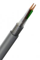 Cablu Ecranat Auto pentru Senzori  4 Fire 1mm2 Cupru Tresa Impletita Diametru Exterior 6.6mm Gri - la Rola 5m