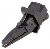 Crocodil  90mm Negru Borna 4mm 1000Vcc 20A pentru Aparat Masura Profesional Electricieni
