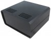 Carcasa Neagra din Polimer BOX427 cu Fante Aerisire - 160x180x85mm
