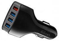 Alimentator USBA x4 la Bricheta Auto 12V-24V QC3.0 Fast Charge QC400USB