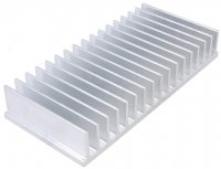 Radiator Statie Modul Putere Tranzistori Finali din Aluminiu RAD0245 70x150x25mm