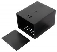 Cutie montaje electronice si electrice BOX268 - 91x110x69mm cu grilaj aerisire pentru Preamplificatoare Montaje Audio Alimentatoare Echipamente