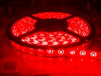 Banda LED Rosu SMD5050 cu Silicon la Rola 5m RED300SIL5050