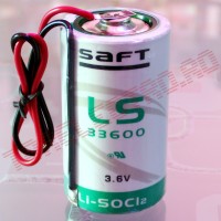 Baterie Litiu 3.6V D R20 cu Fire LS33600 Saft