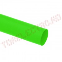 Tub Termocontractabil   9.5mm contractie 2:1 Verde 1m