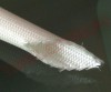 Varnis Termorezistent din Fibra de Sticla si Silicon 12 mm 180*C VTT12 Alb - tronson 1m