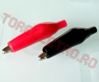 Crocodili 44mm pentru fir in husa de cauciuc CRX44 - set 2 bucati