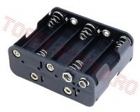 Suport 10 Baterii sau Acumulatori tip AA - R6 BH3103B