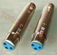 Adaptor XLR 3 Pini Cannon Mama la XLR 3 Pini Cannon Mama XLRm-XLRm Balansat