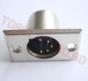 XLR 5 Pini > Priza XLR 5 Pini Tata de Panou XLR5WC pentru Lumini pe DMX si Troliu