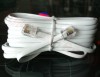 Cablu Telefonic de Linie 4 Fire Litate Alb -  5m