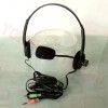 Casca Audio Diversa > Casti cu Microfon AP850 Negre cu 2x Jack 3.5mm si cablu 1.7m