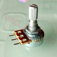 Potentiometru Rotativ  22Kohm 50mW Logaritmic Mono cu Ax Randalinat R16110NA-22KOhm