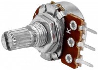 Potentiometru Rotativ  50Kohm 50mW Logaritmic Mono cu Ax 9mm Randalinat R16110NA-50KOhm