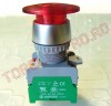 Buton Comanda Panou > Buton Comanda Panou 2 Contacte NO+NC cu Soclu pentru Bec TM2RED Rosu