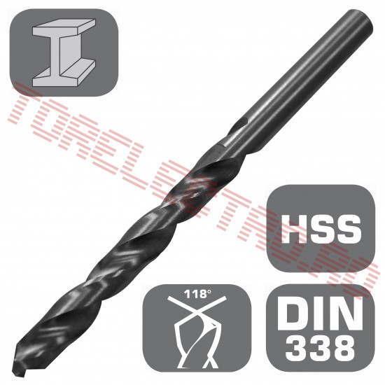 Athletic fork Assumption Burghiu 0.4mm HSS 118* pentru Metal - Proline 76004 Set 10 bucati