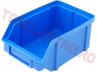Cutie Plastic Depozitare 111x165x75mm Albastra 35530N