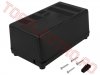 Cutii din Plastic pentru Surse  > Carcasa Neagra din Polimer pentru Sursa BOX353 - 100x180x73mm
