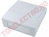 Cutii din Plastic Uz General > Carcasa Gri din Polimer BOX519 - 78x219x221mm - Set 2 bucati