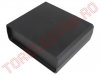 Cutii din Plastic Uz General > Carcasa Neagra din Polimer BOX330 - 51x150x130mm