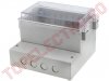 Cutii din Plastic Uz General > Carcasa Perete Geam Transparent din Polimer BOX444 - 165x158x121mm