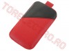 Husa pentru iPhone 4 M-Life HUS0098 - Negru cu Rosu