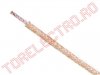 Cabluri Termorezistente > Cablu Termorezistent +400*C/-60*C  1x1.5mm2 Aliaj Nichel izolat cu Fibra de Sticla Alb 500V - la Rola 25m