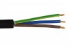Cabluri Flame Retardant > Cablu Fara Propagare Flacara - Ignifug - Flame Retardant - 3x1.5mm2 Gumat Negru 750V H07RNF3G1.5 - la Rola 10m