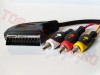 Cablu Scart Tata - 3 x RCA Tata 1.5m Scart 11