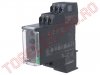 Senzor Electronic de monitorizare a Nivelului de Lichid Conductor alimentat la  24Vca/cc - 220Vca/cc Iesire pe Releu SPDT 8A RM22LG11MR/TM 