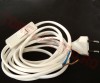 Cablu Alimentare Stecker Tata cu Intrerupator pentru Electrocasnice 2.5m S1W2H2