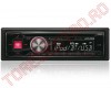 Radio-CD  Alpine CDE-174BT cu Player MP3, USB, Bluetooth, Afisaj Alb-Rosu/Verde, Putere 4x50W