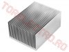 Radiator Statie Modul Putere Tranzistori Finali din Aluminiu RAD0220 75x100x45mm