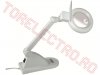 Lampa birou cu lupa  90mm 3 Dioptrii si Neon, alimentata la 220 V NKL022/SAL