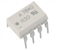 HCPL-7840 - Optocuplor cu Amplificator separat optic DIP8
