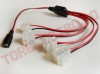 Splitter pentru Cablu de Alimentare PC-CDDx4 