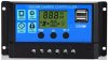 Controler Regulator de Incarcare Acumulator pentru Panou Solar 12V/24V  30A  W88-C PWM30A/MV