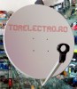 Antena Parabolica 0.80m Offset cu Suport de Perete SAT0045
