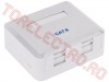 Priza UTP Cat6 / ISDN / RJ45 Dubla Aplicata cu insertie UTP0031-6