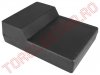 Carcasa Neagra din Polimer BOX386 - 59x138x189mm